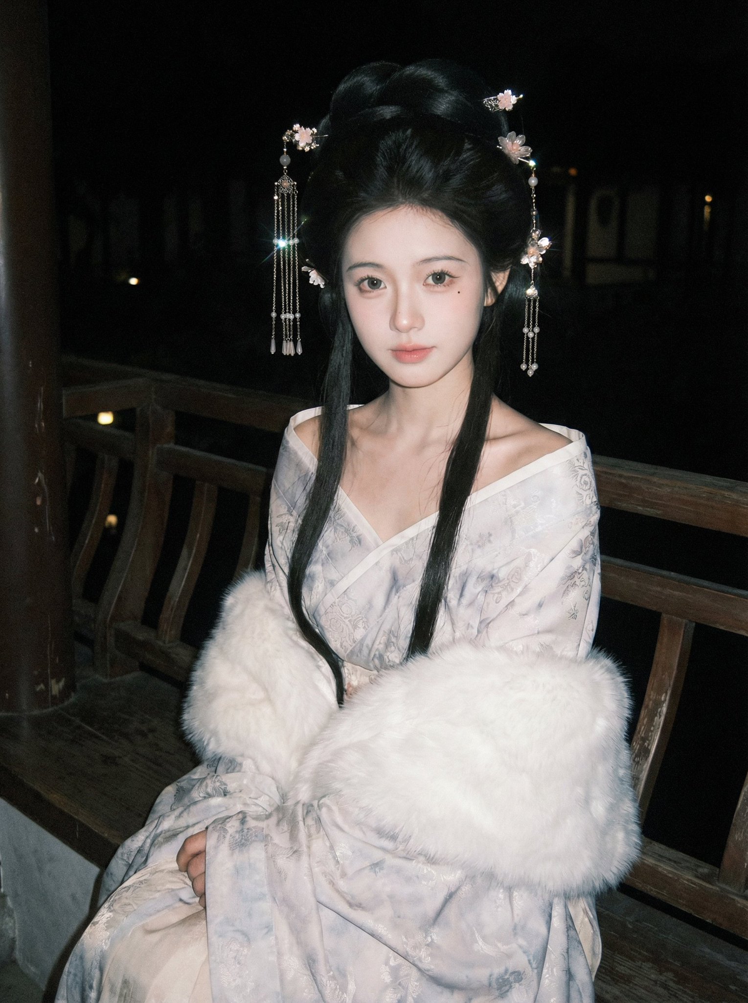 Capture A Serene, Classical Chinese Garden Night Portrait