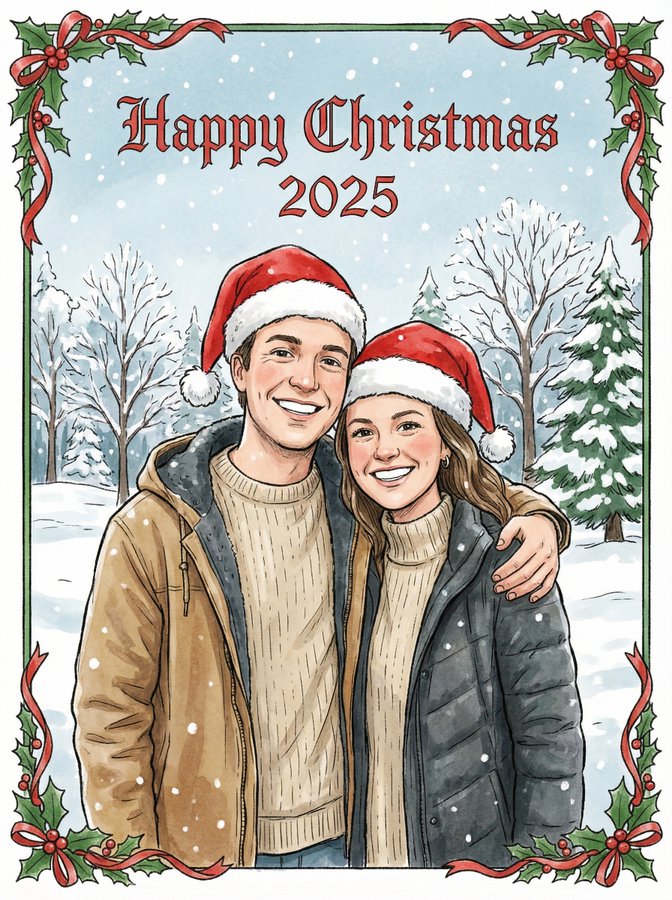 Craft A Traditional And Heartwarming Christmas Card Design
