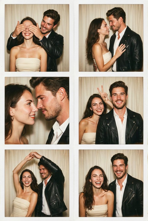 Craft Realistic Vintage Photo Booth Scenes