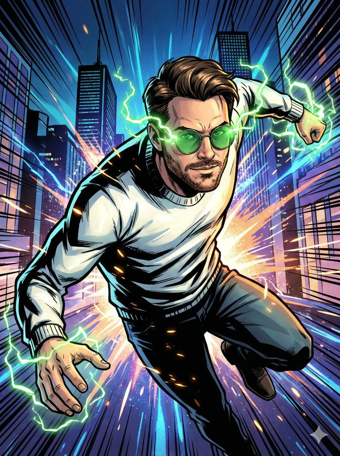 Transform Your Photos Into Modern Comic Book Art