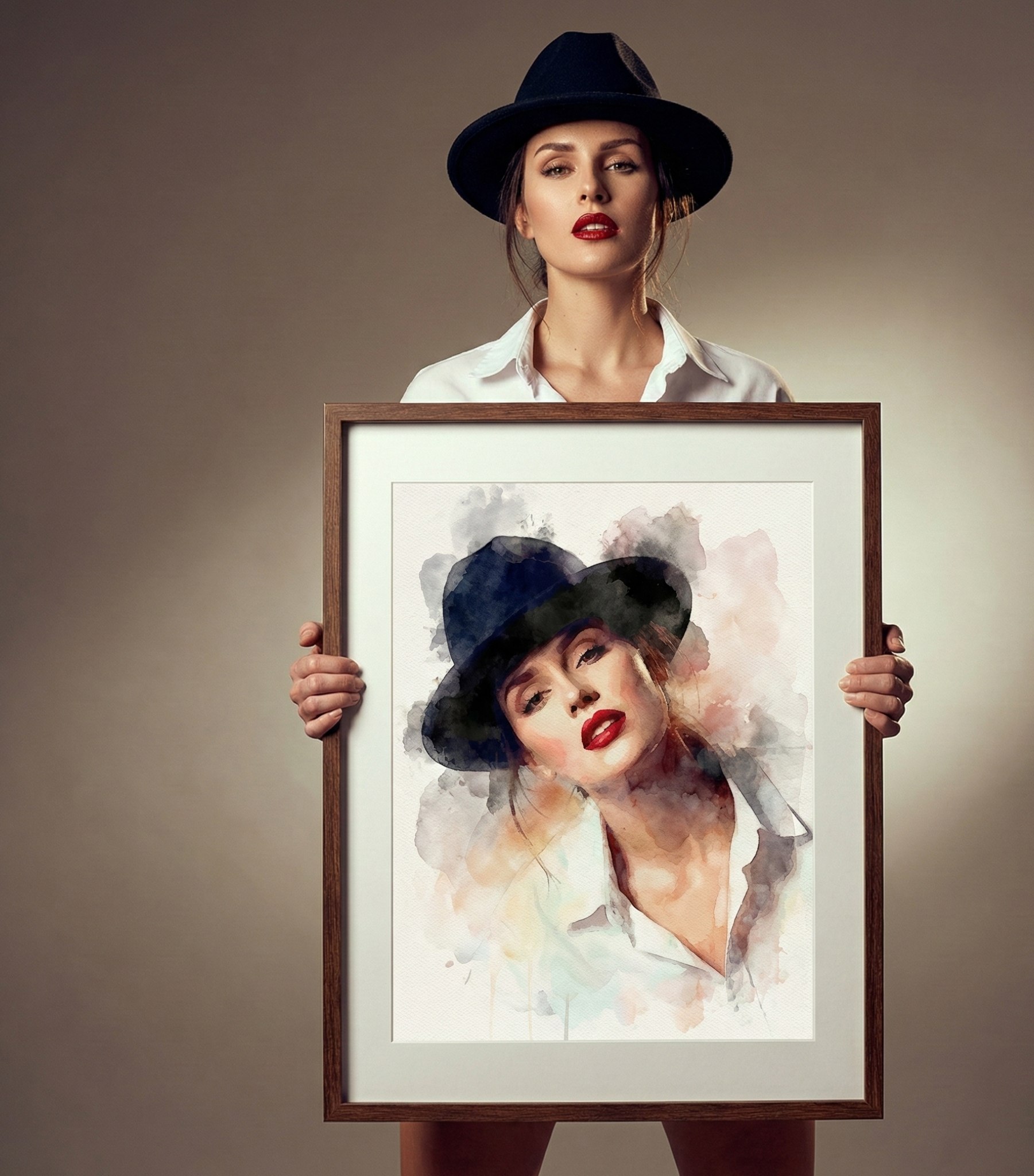 This Elegant Editorial Image, Crafted