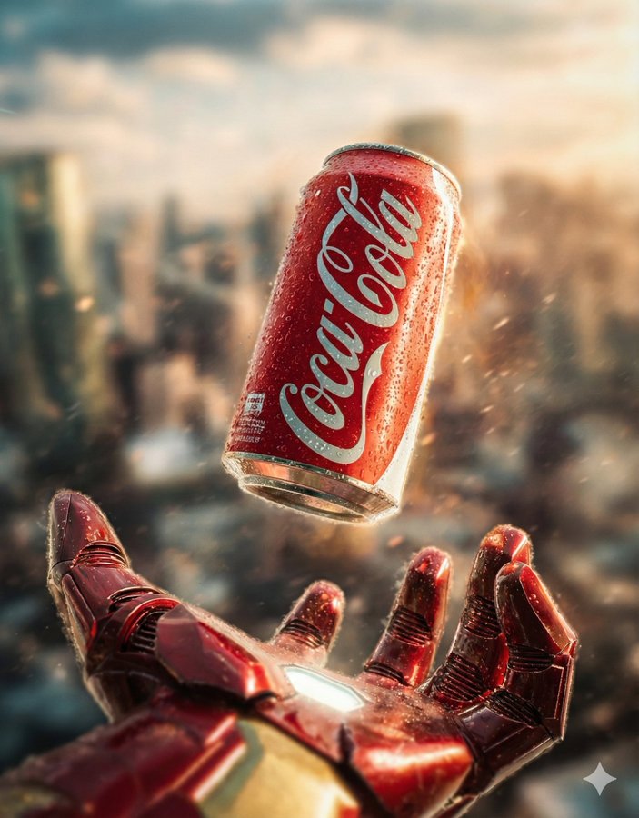 This Cinematic Image Of Iron Man's Gauntlet And