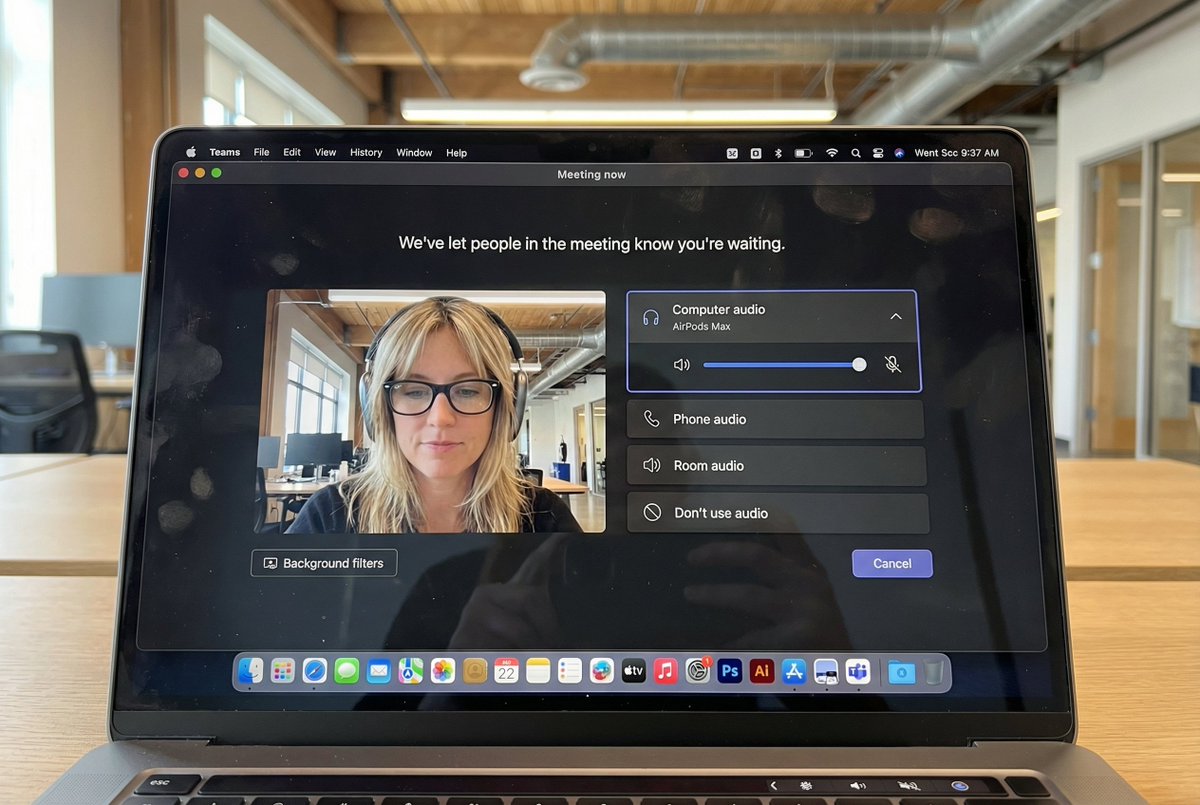 Generate Hyper-realistic Macbook Screen Mockups For Video Conferencing
