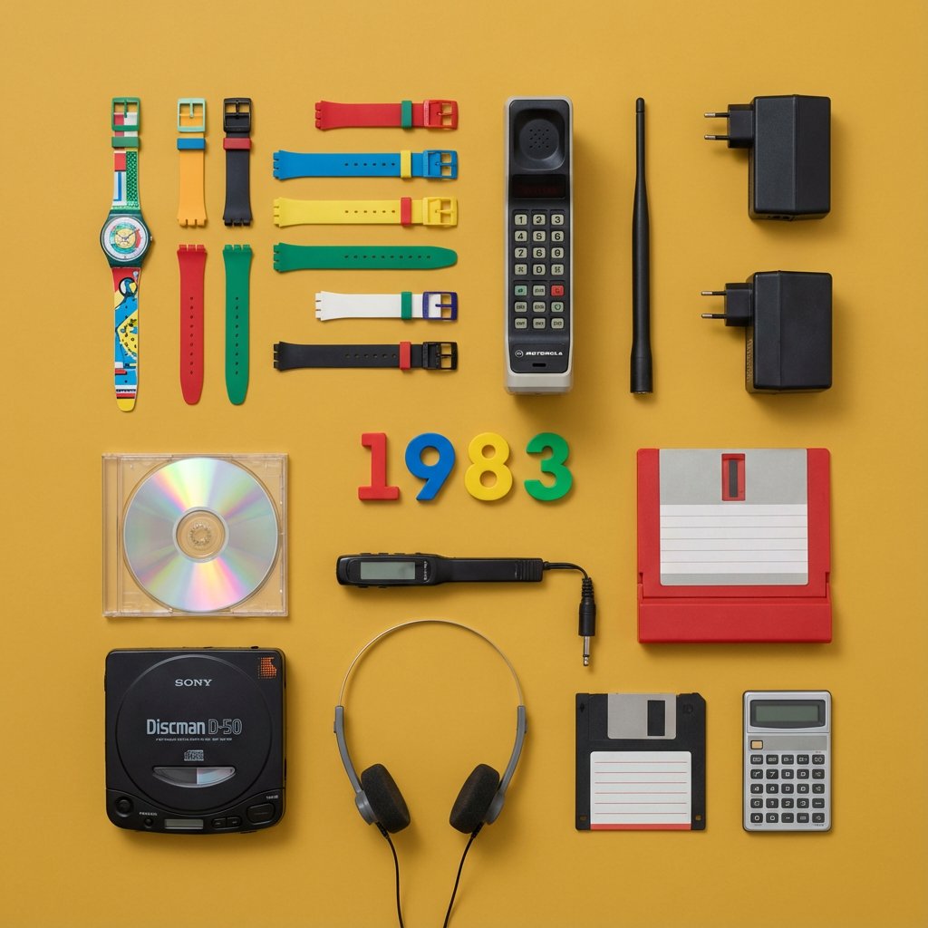 Professional Knolling Flat Lay Visuals Of Yearly Inventions