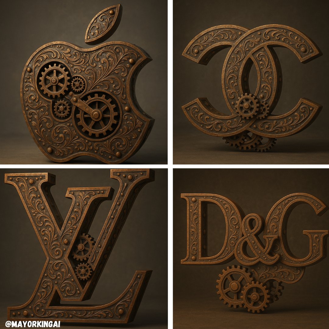 Craft A Striking 3D Steampunk Logo Using The