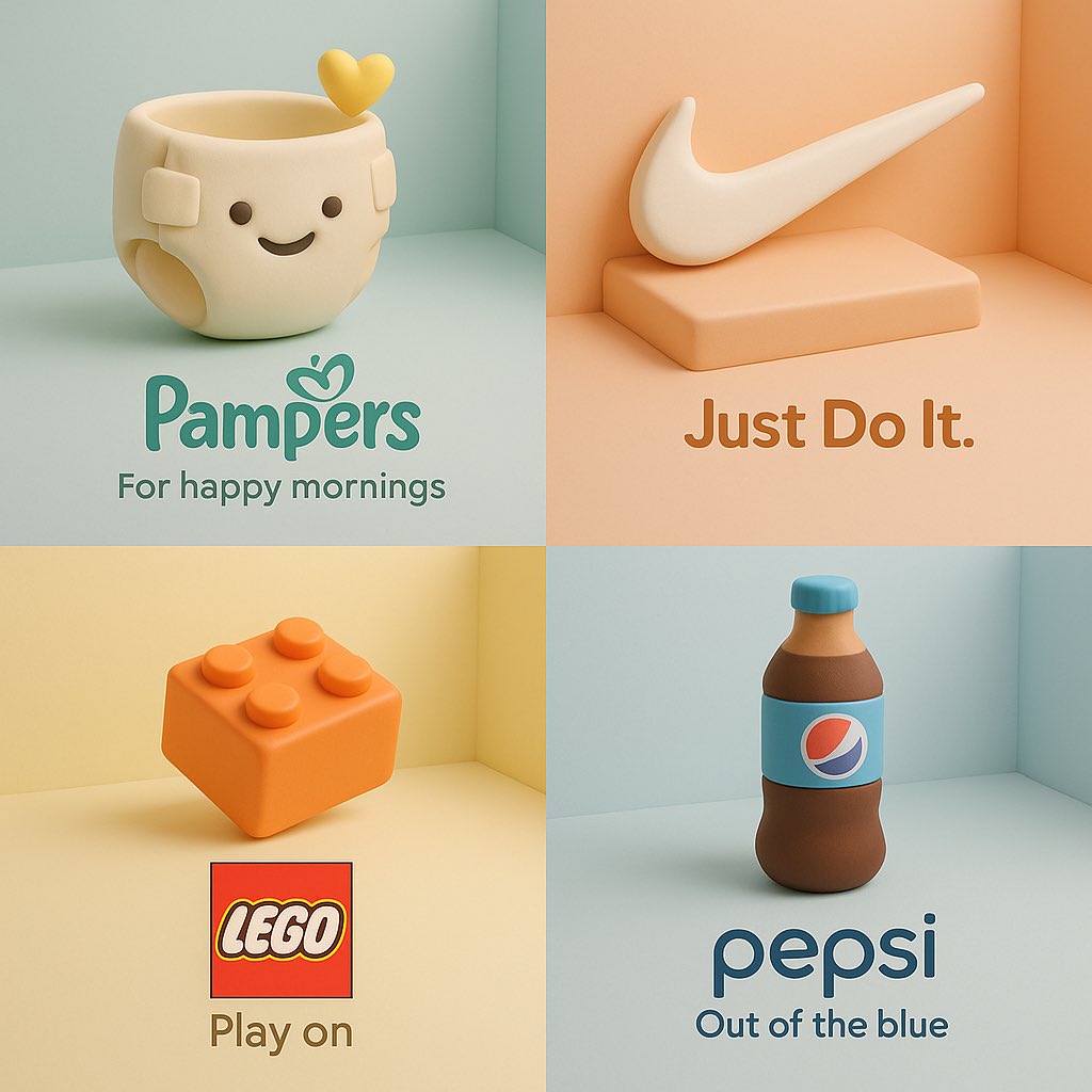 Vibrant 3D Cartoon-style Branding Visuals Using Nano Banana