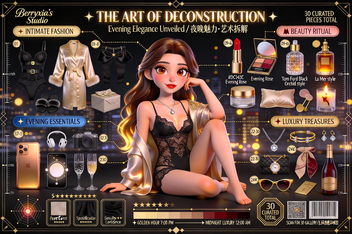 Stunning Pixar-style Character Breakdown Posters