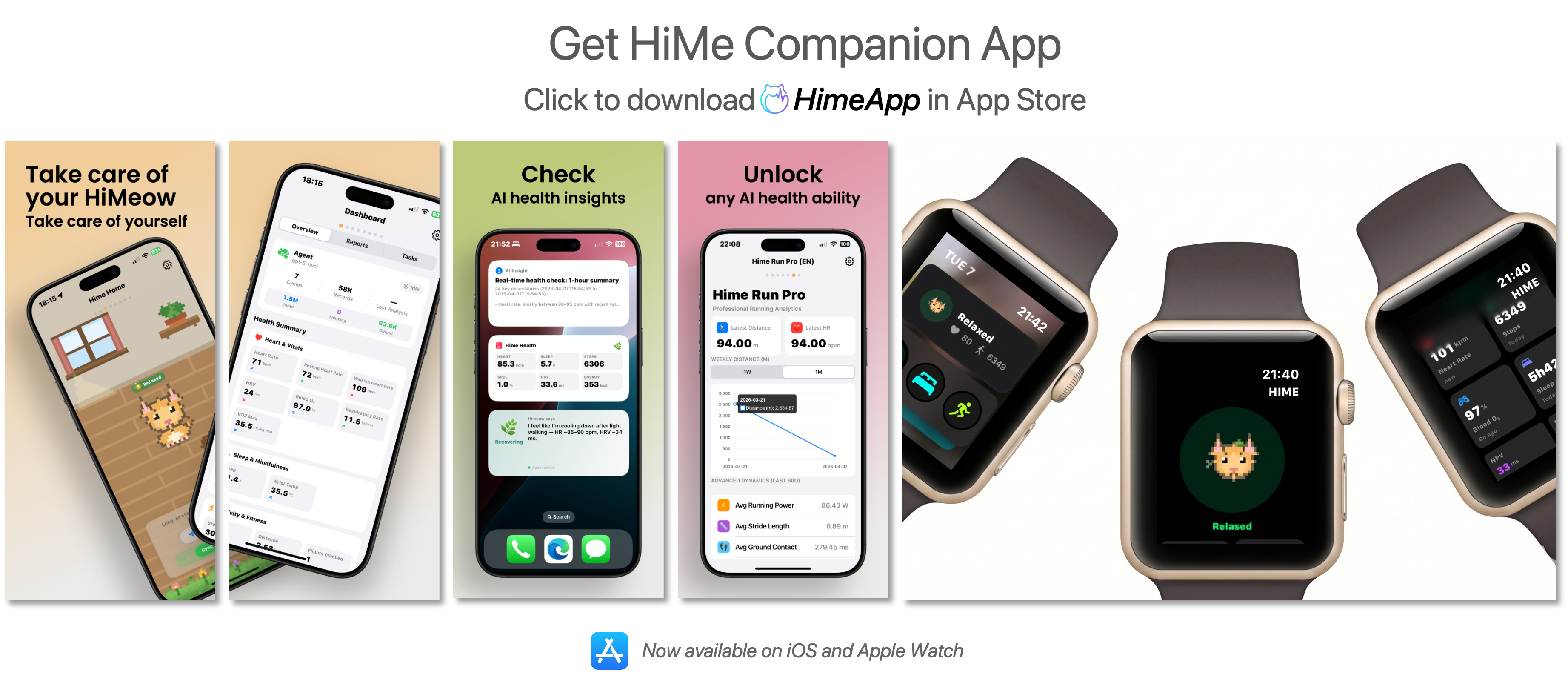 HiMe App — Download on the App Store