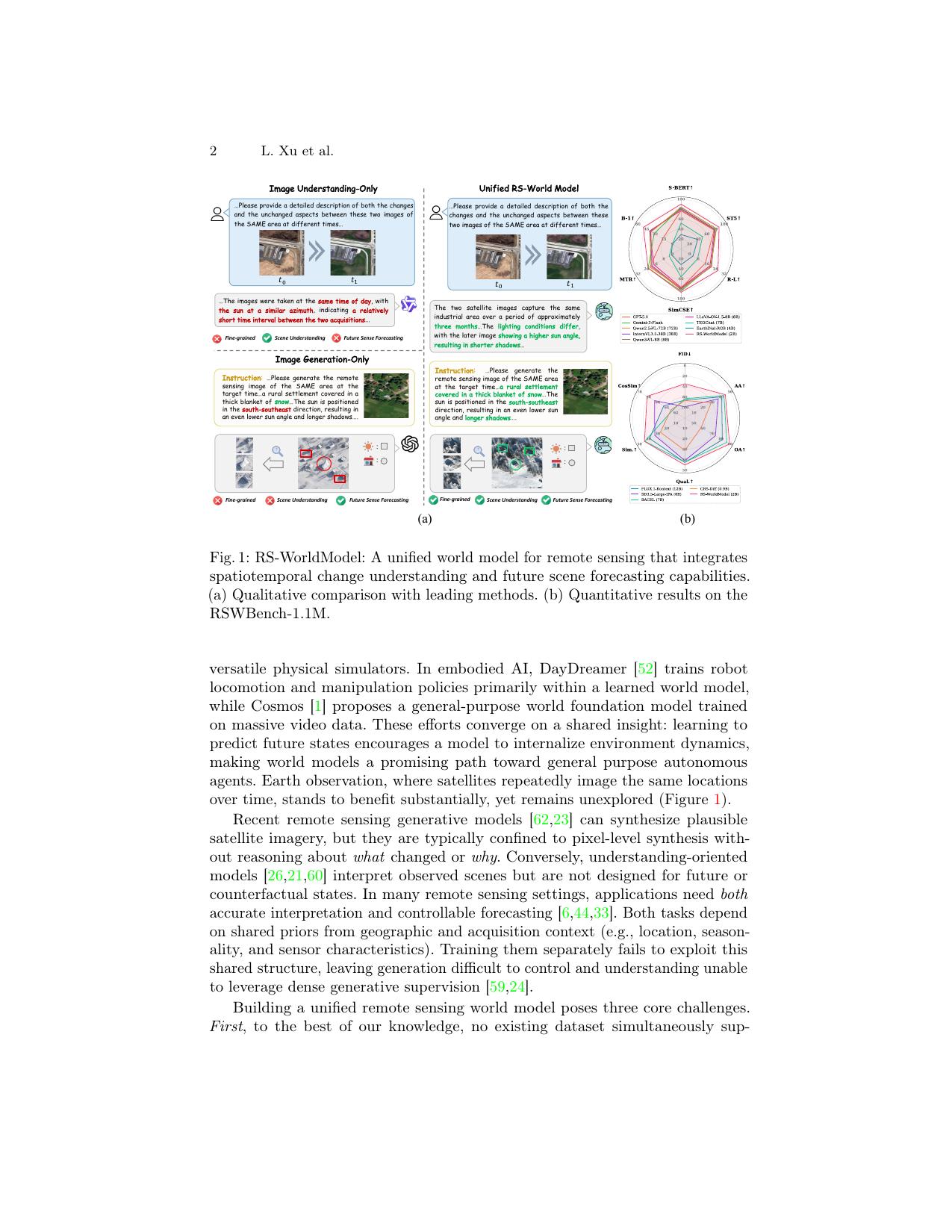 [20260316] RS-WorldModel: a Unified Model for Remote Sensing ...