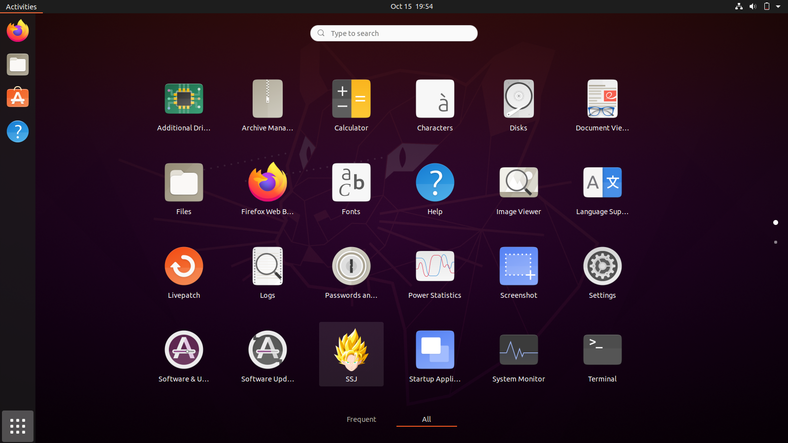 Ubuntu Application Launcher