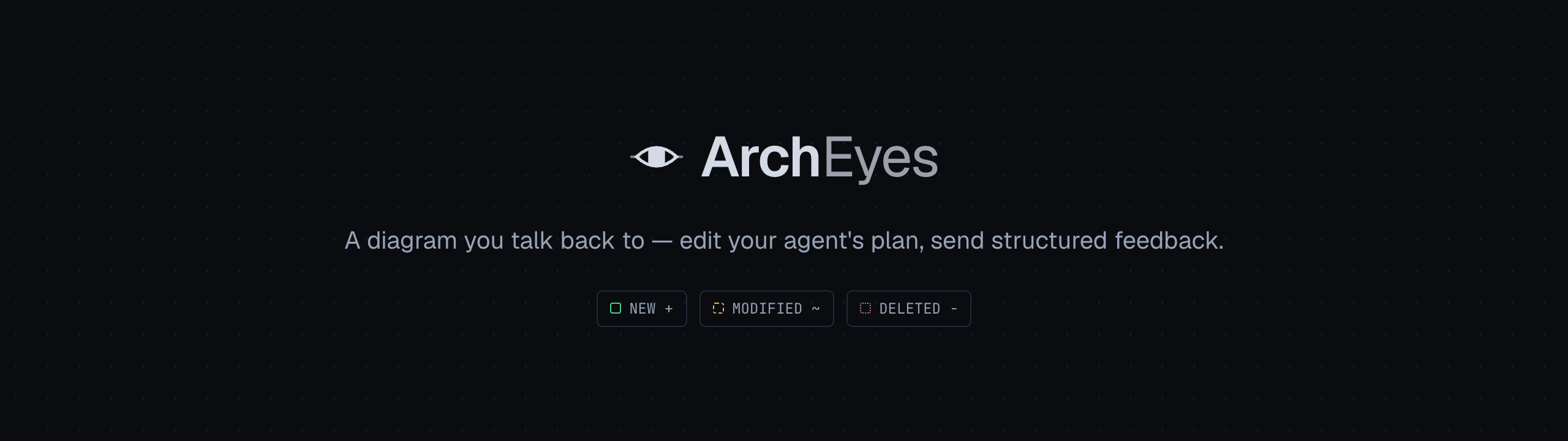 ArchEyes — a diagram you talk back to