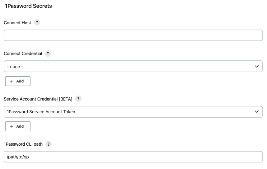 Global config