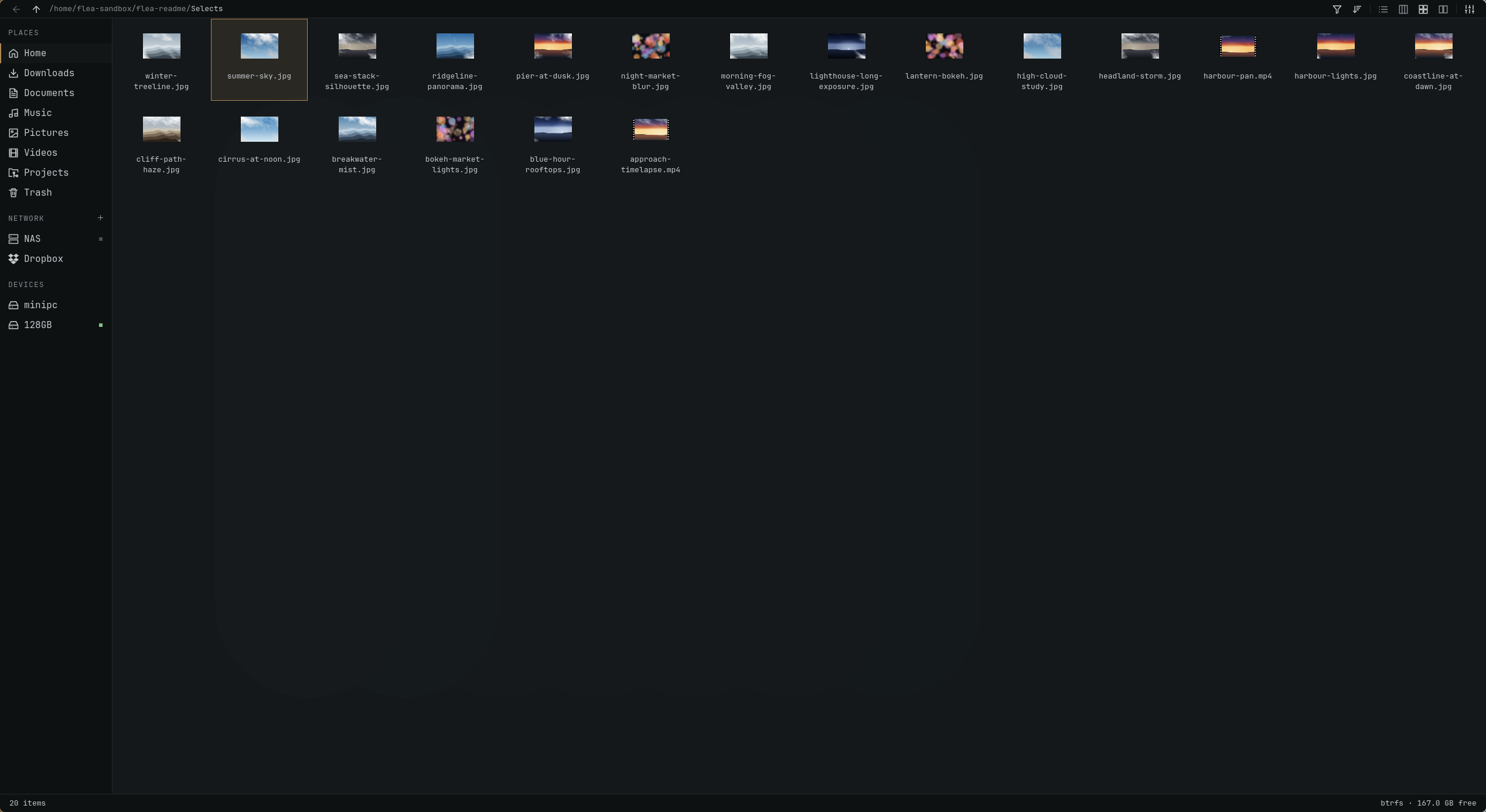 Project screenshot
