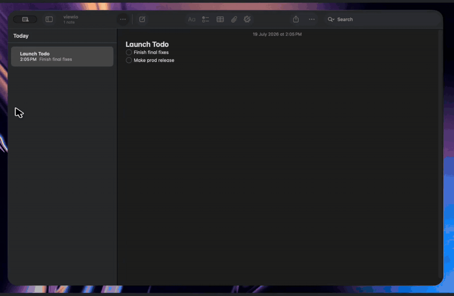 viewio screenshot 1