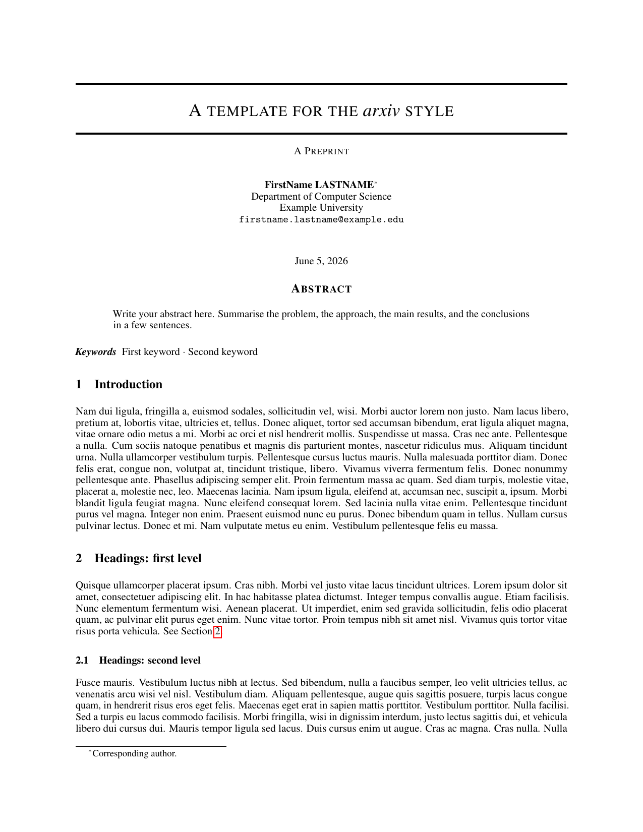 arxiv-template