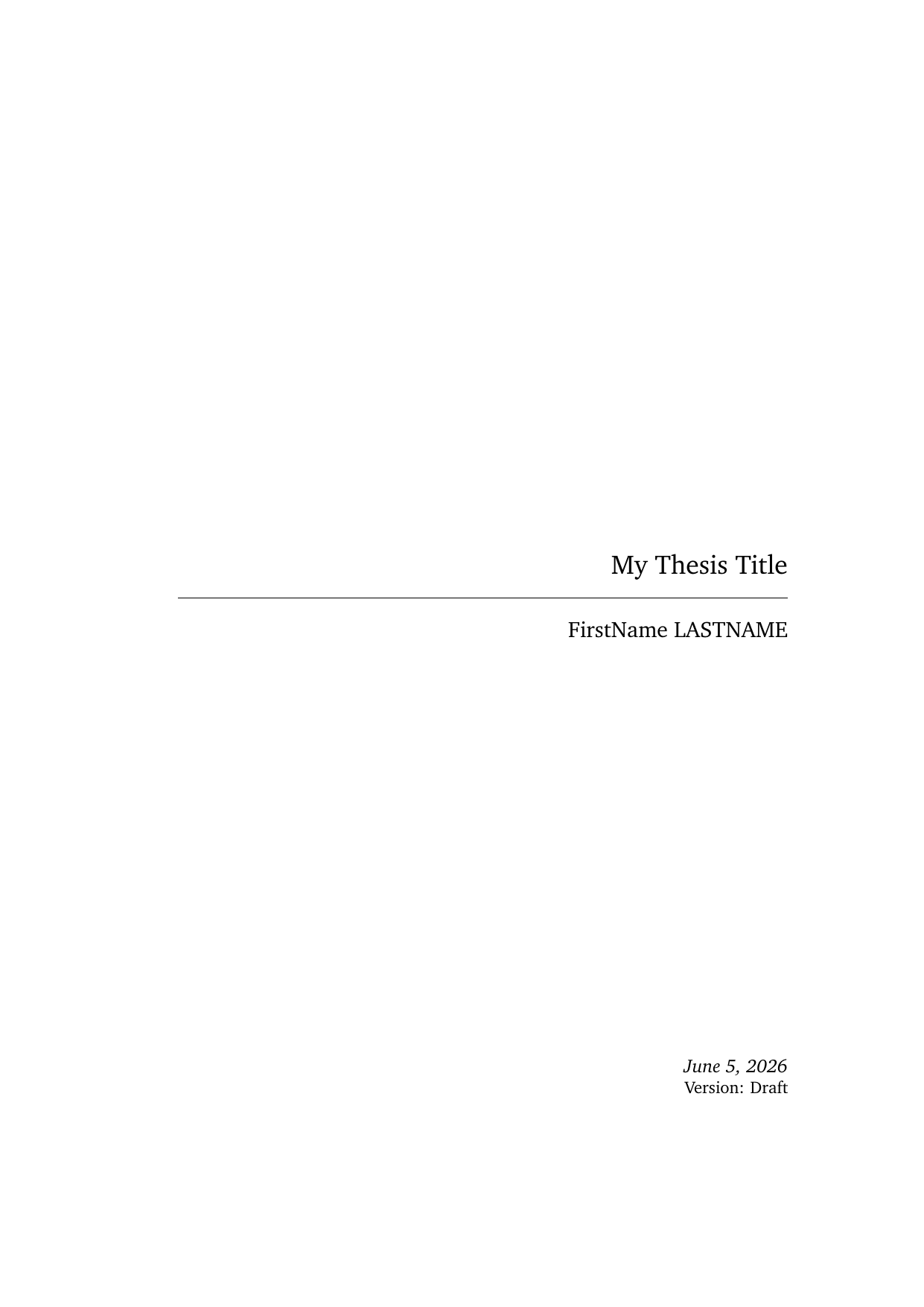 clean-thesis