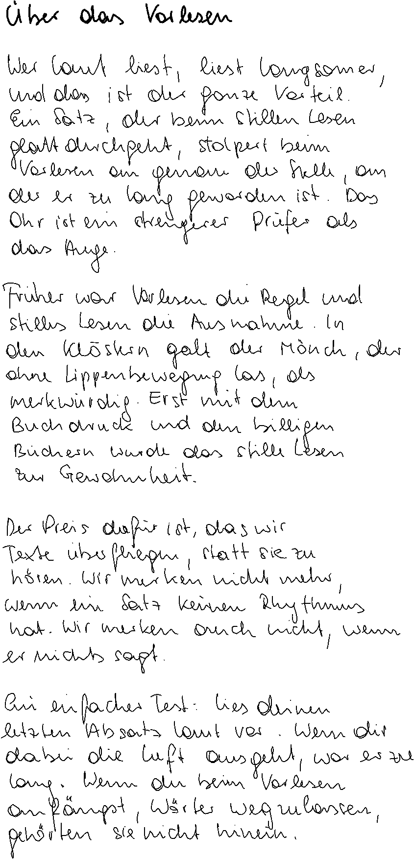 The handwritten reference page for Dense