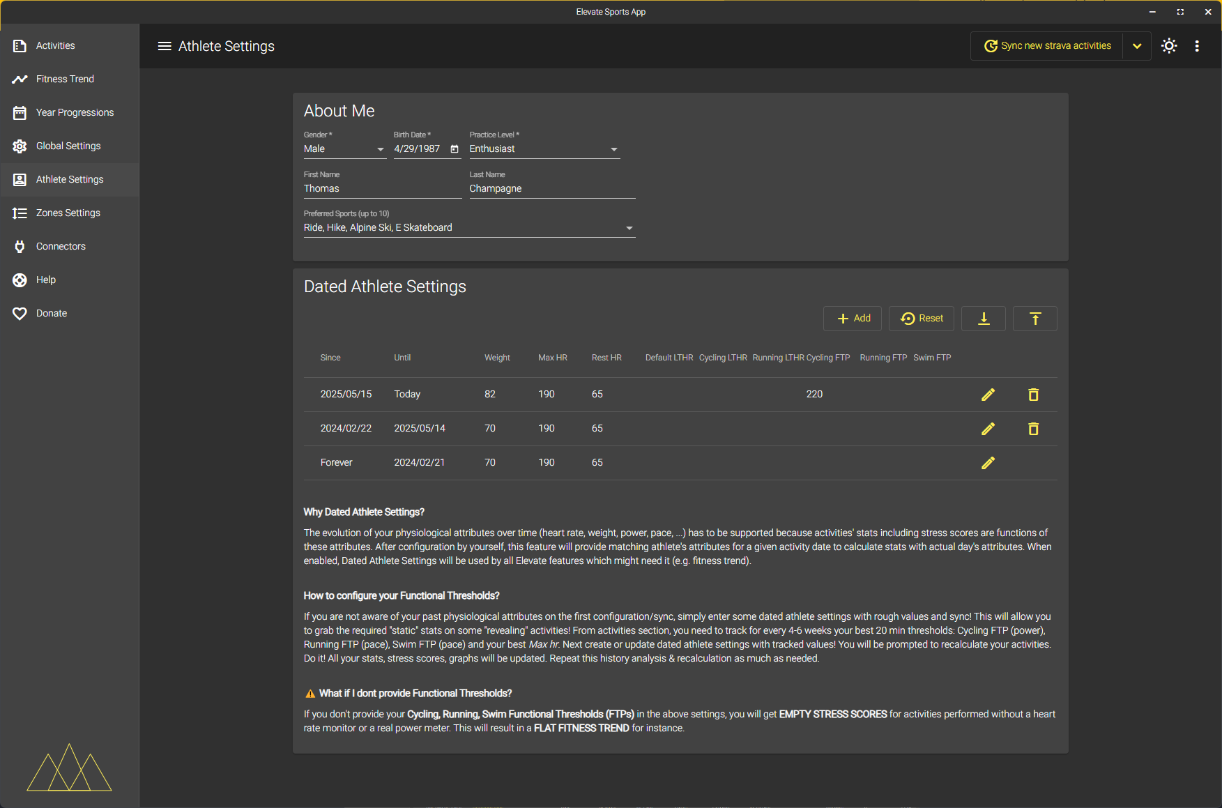 athlete-settings