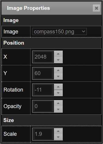 Image Properties Editor