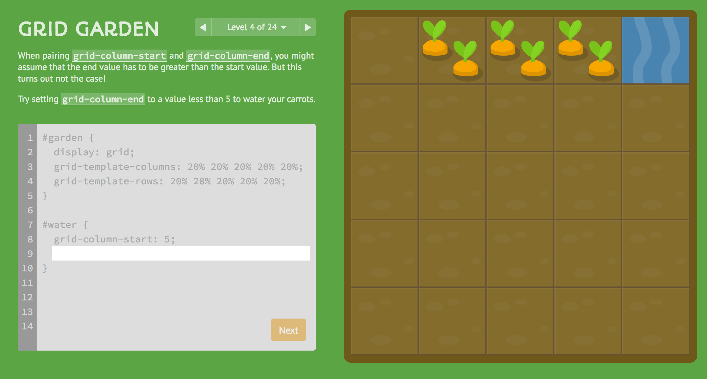 Grid Garden screenshot