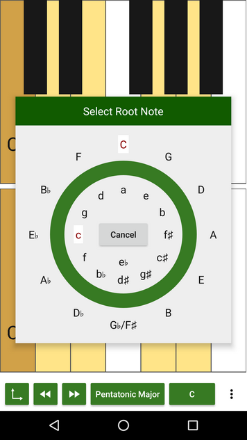 tonality v1.2   4. root note selection