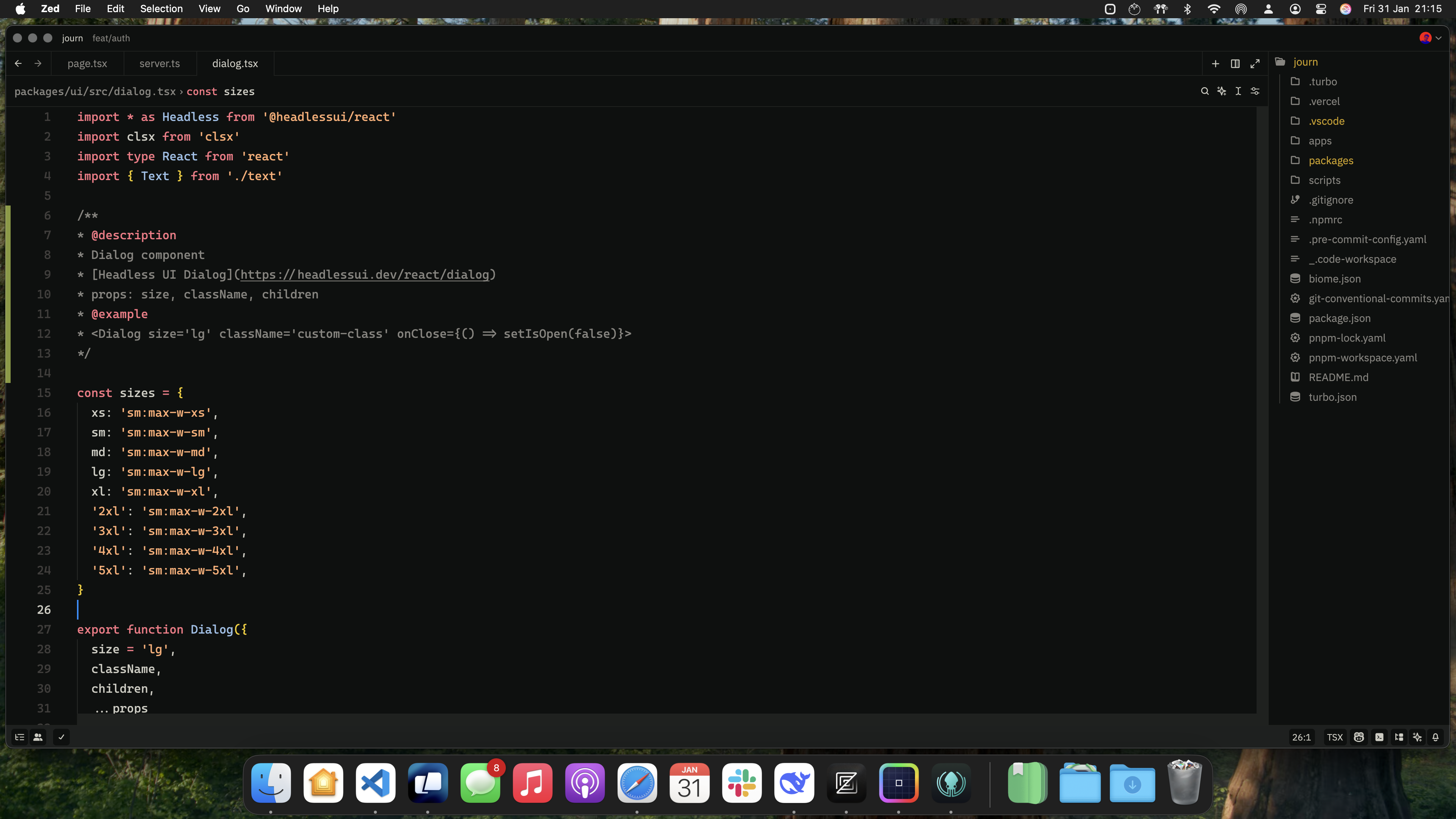 Dark Theme Screenshot