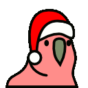 christmasparrot.gif
