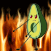 evil_flossin_avocado.gif