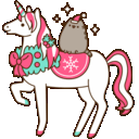 pusheen-christmas-unicorn.gif