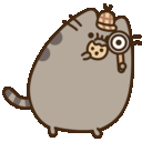 pusheen-detective.gif