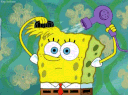 spongebob-hairdryer.gif