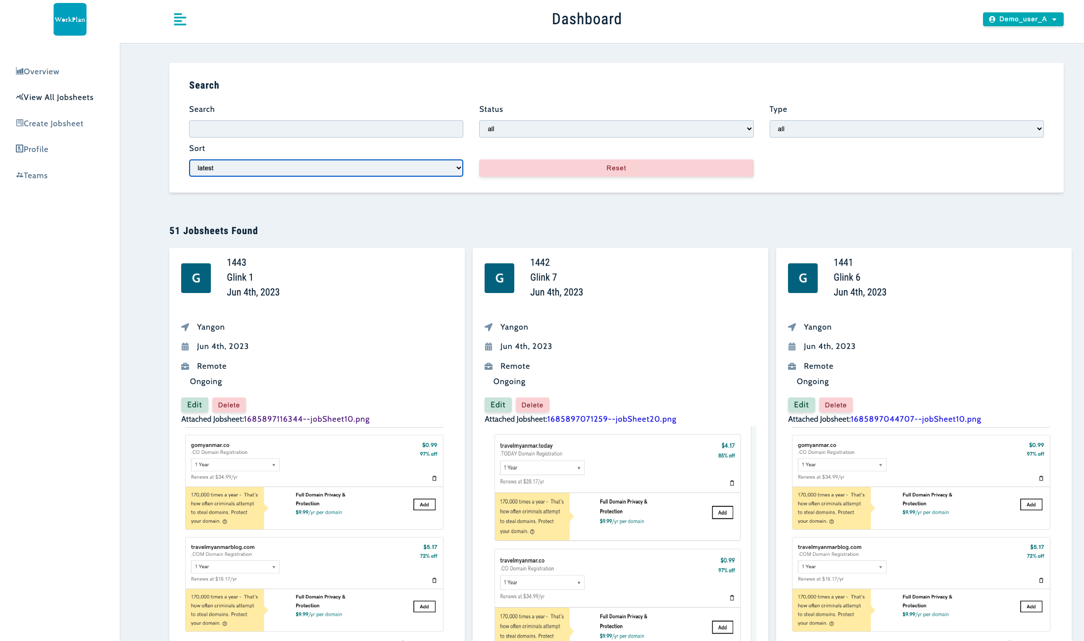 GitHub - thonenyastack/PlannyWorkFullStackApp: Job Planning Dashboard App
