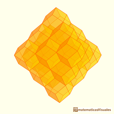 Tiling 3D space with the rhombic dodecahedron