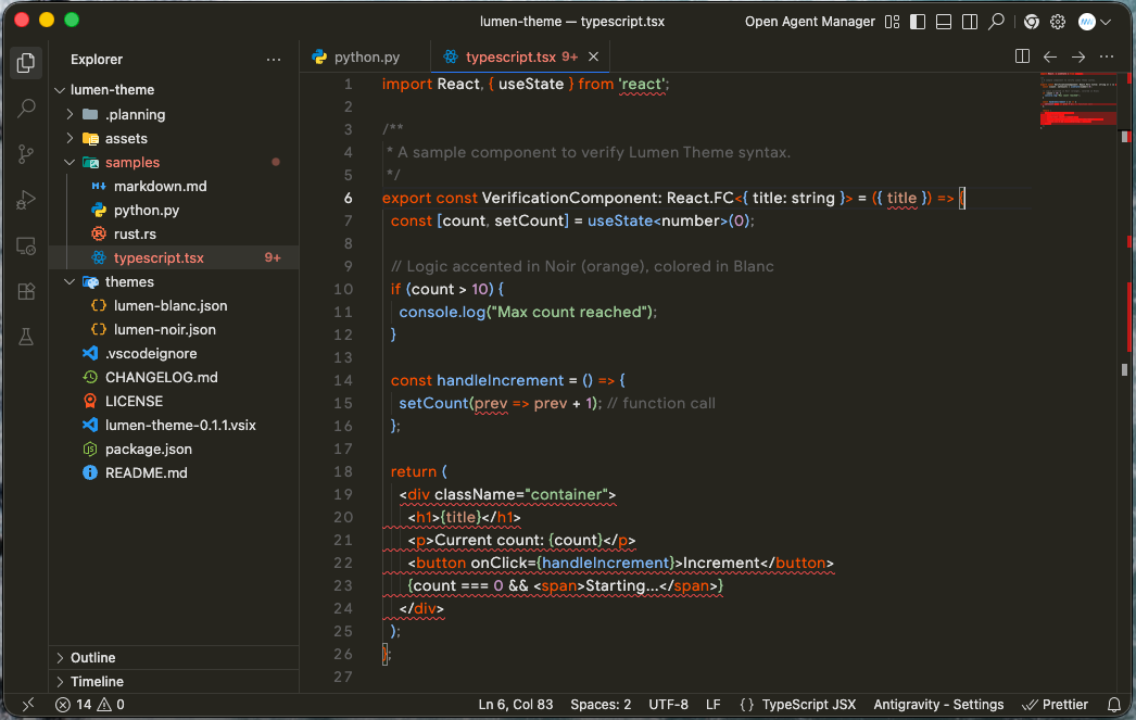 Noir TypeScript