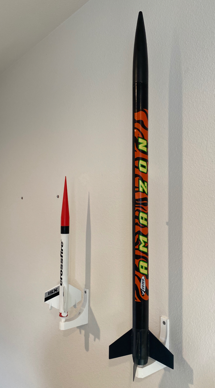 Wall mounted rockets