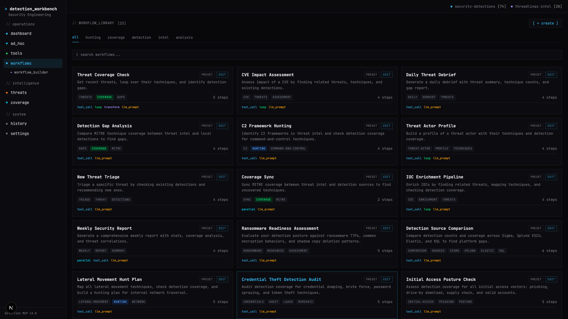 Workflows