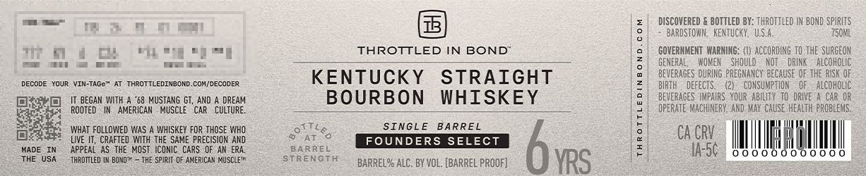 Founders Select Label