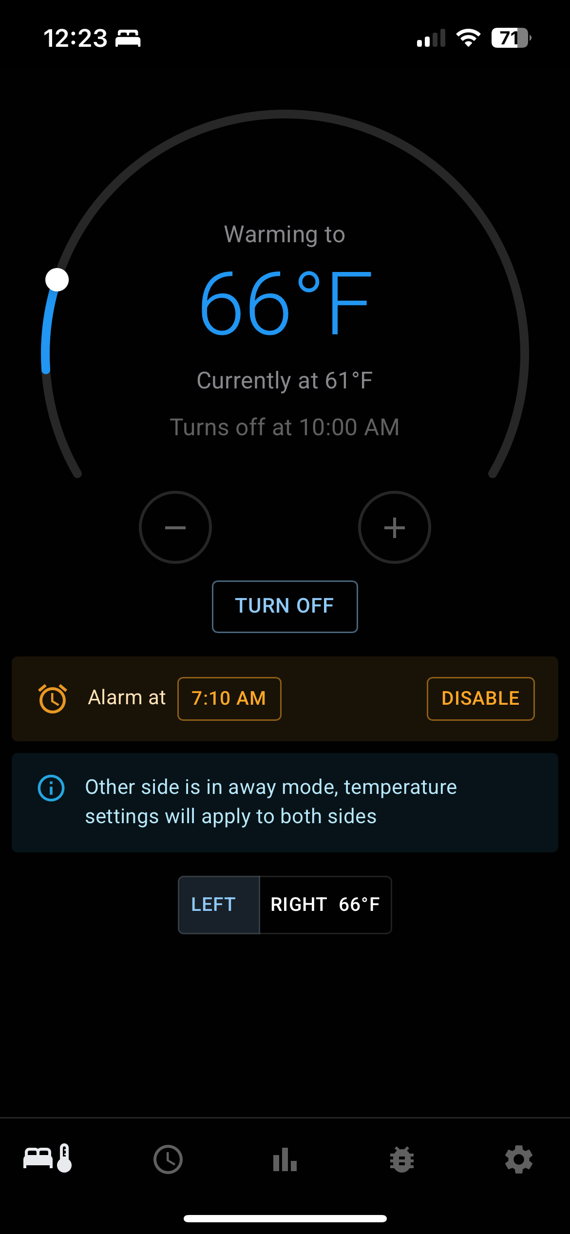 Device on