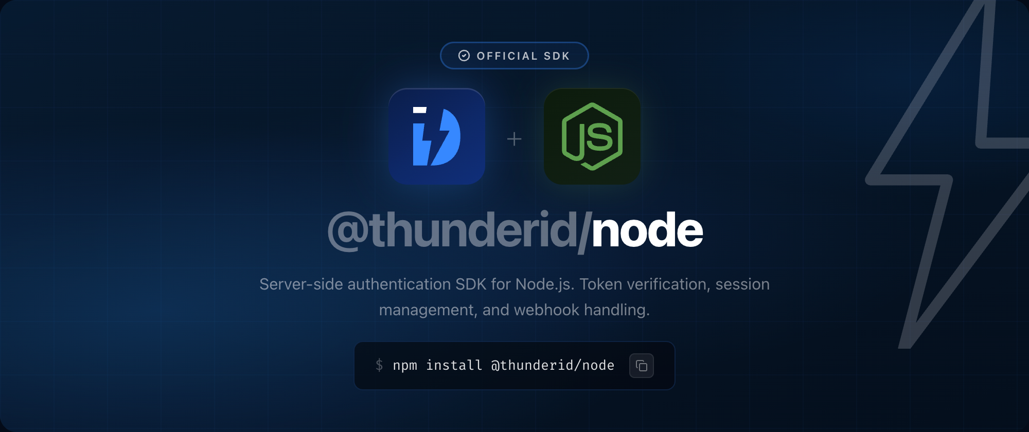ThunderID Node.js SDK
