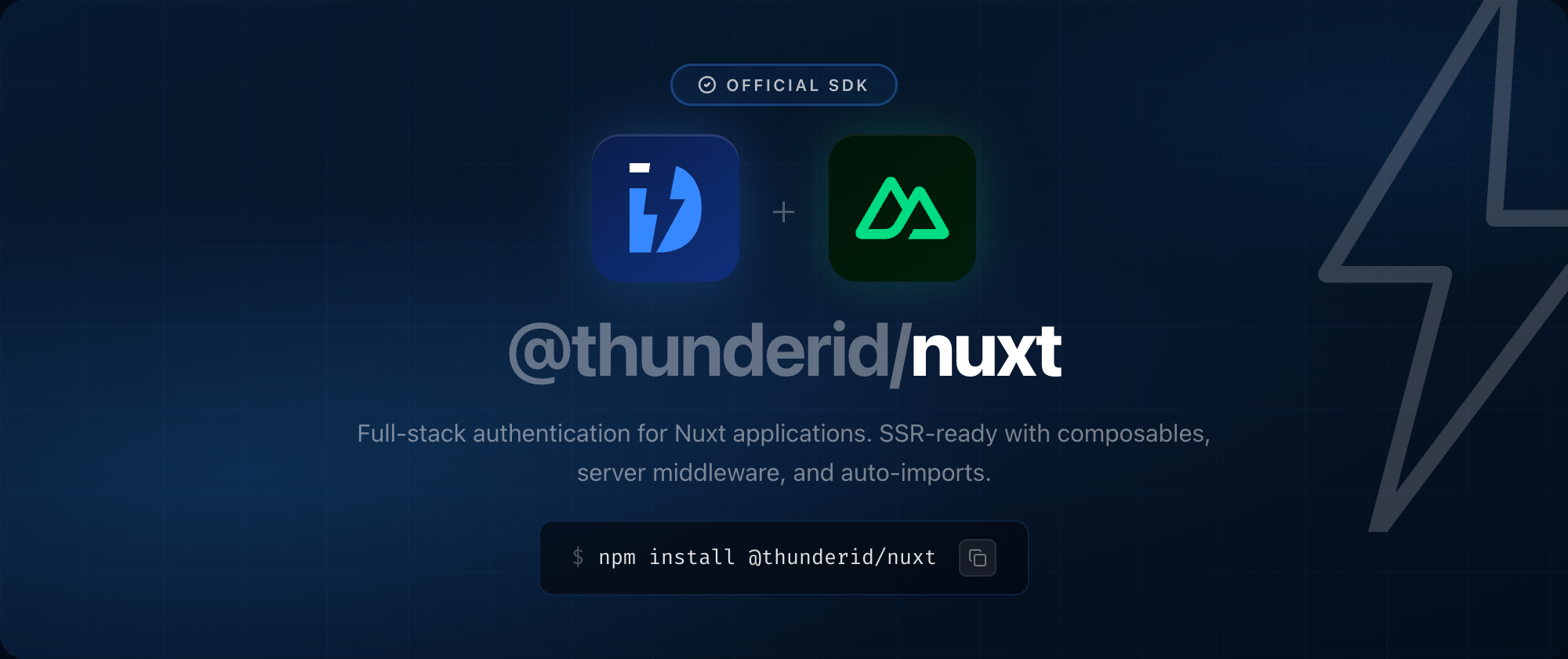 ThunderID Nuxt SDK
