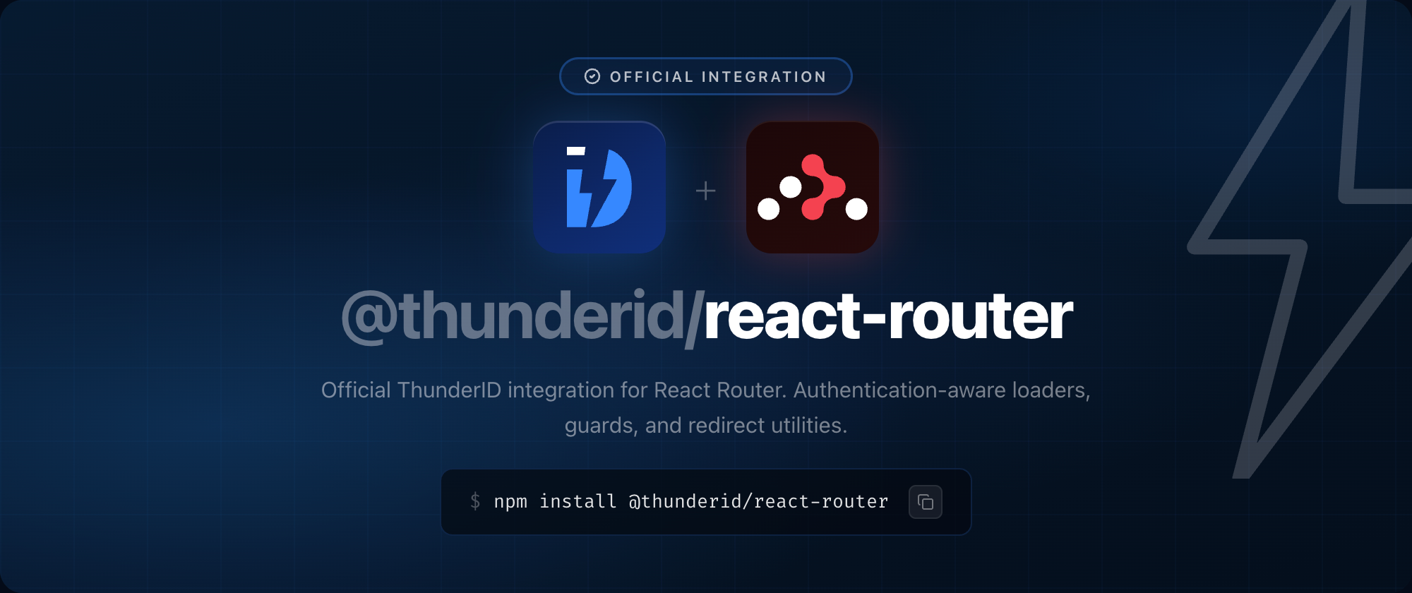 ThunderID React Router SDK