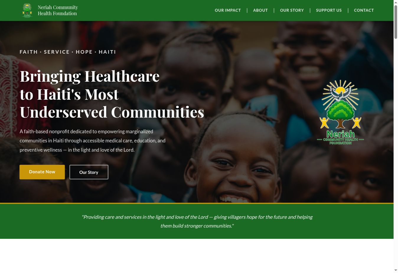 Community Health Foundation screenshot
