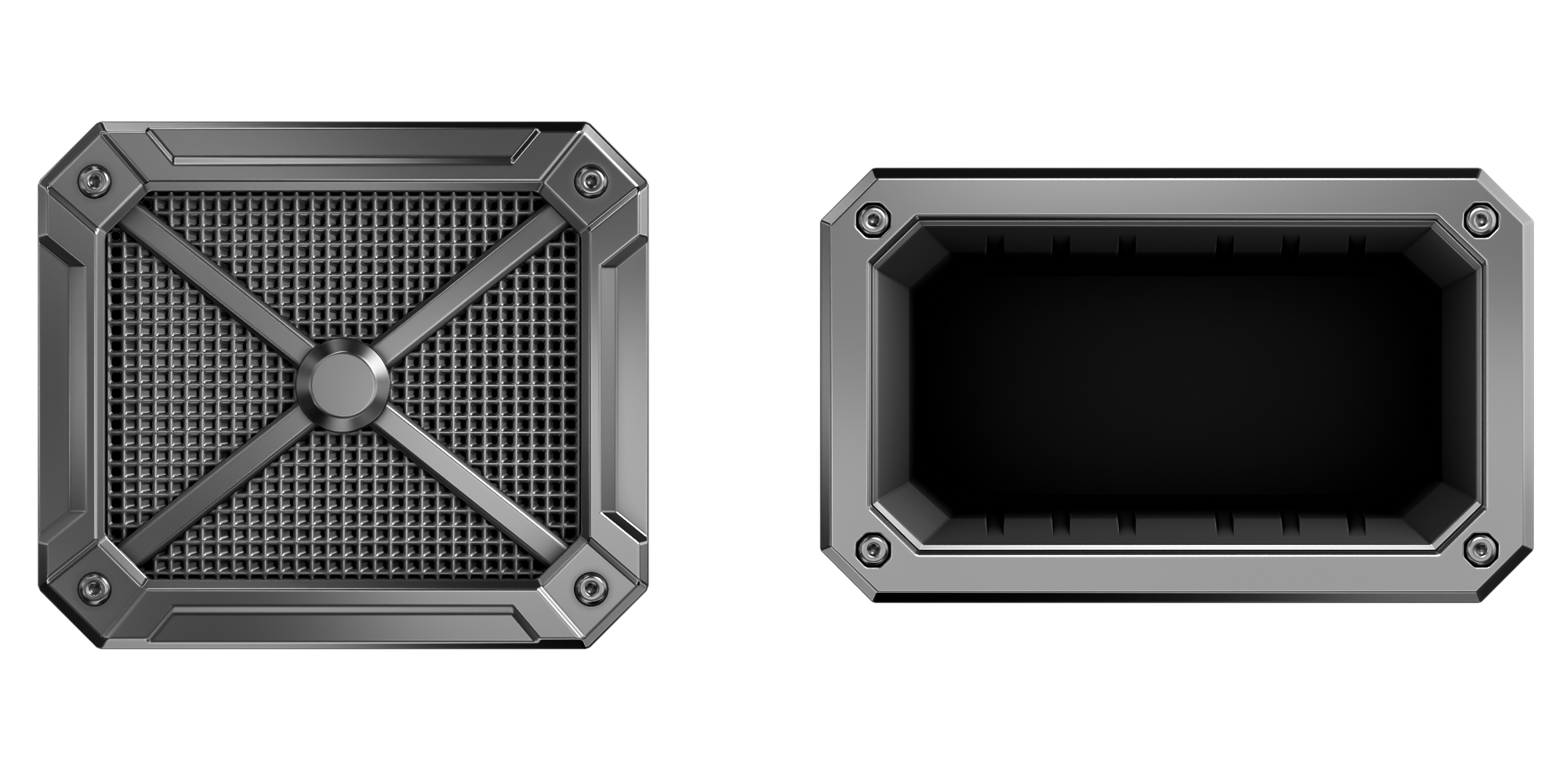 Vent decals close-up