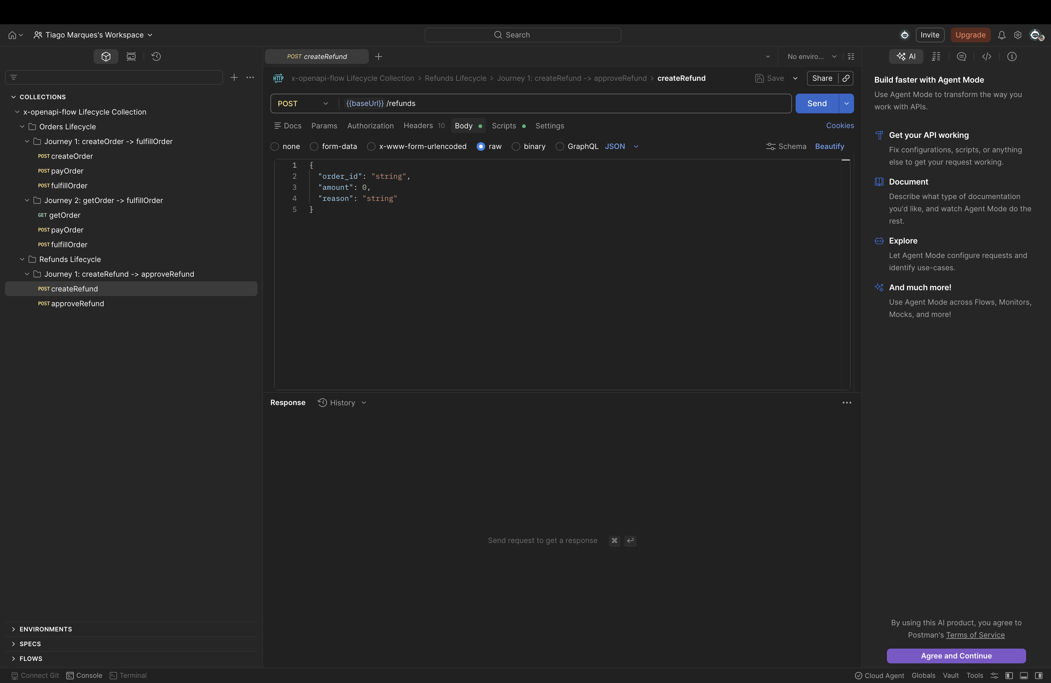 Postman Flow Lifecycle 1