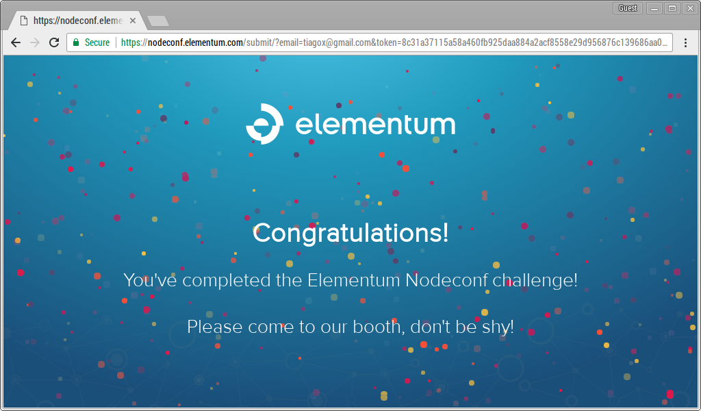 Elementum Challenge End