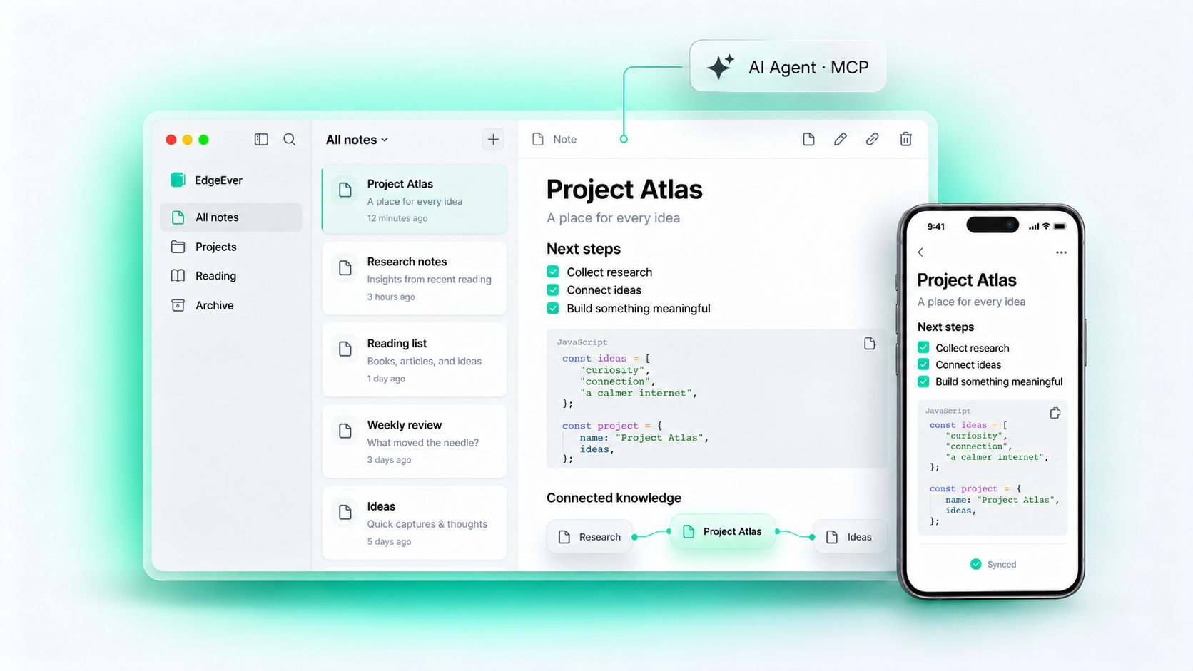EdgeEver Workspace Preview
