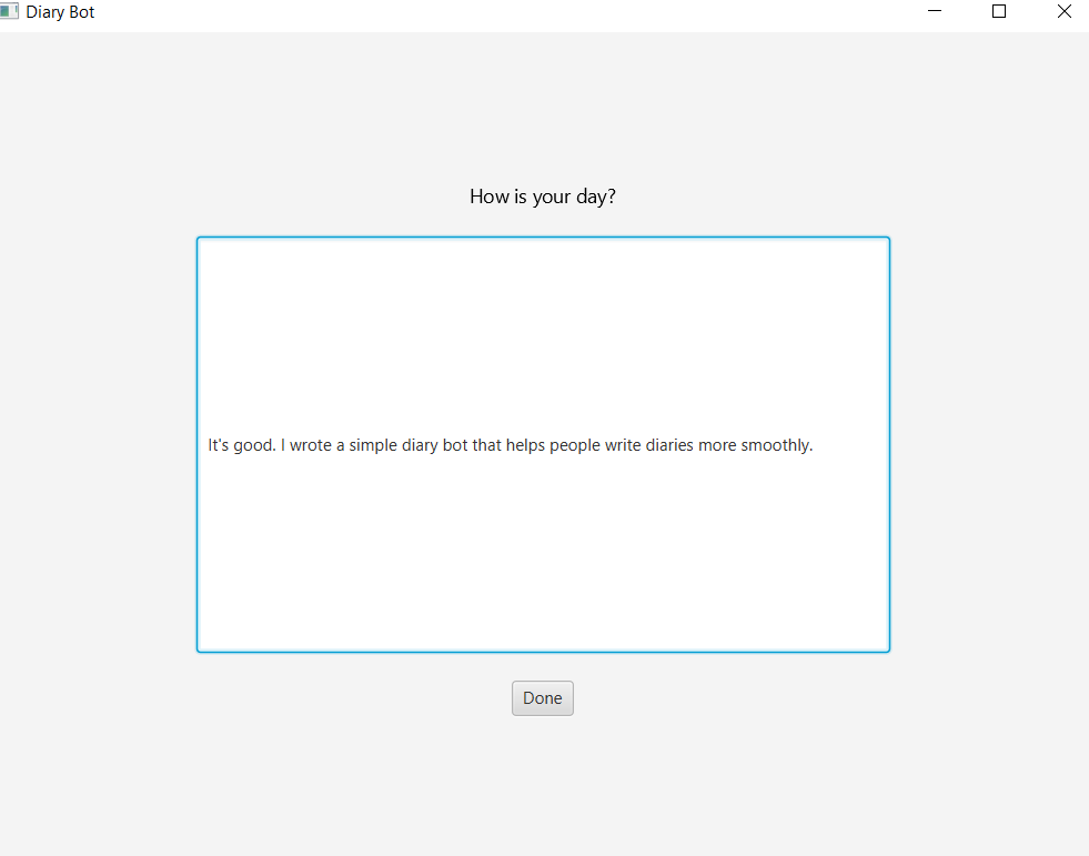 GitHub - tianyi-m/diary-bot: A new way of writing diaries -- by talking ...