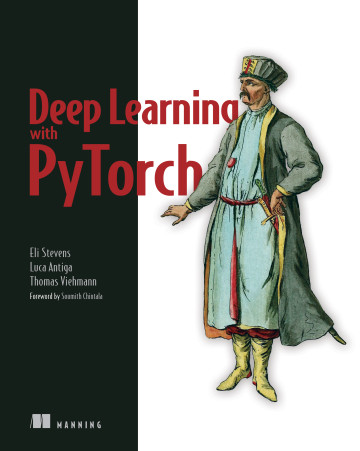 Image of the cover for Deep Learning with PyTorch