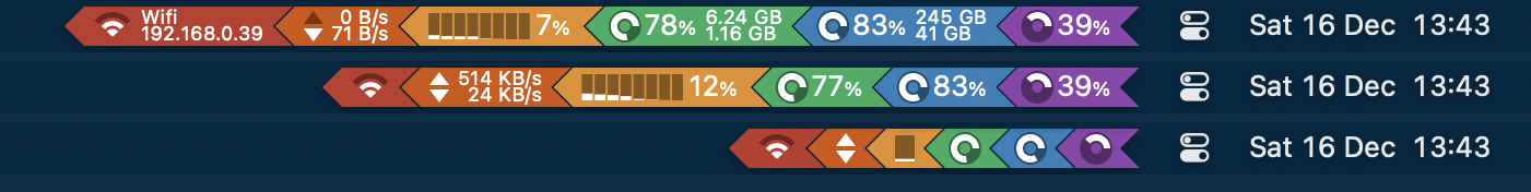 Monitor Bar screenshot 1