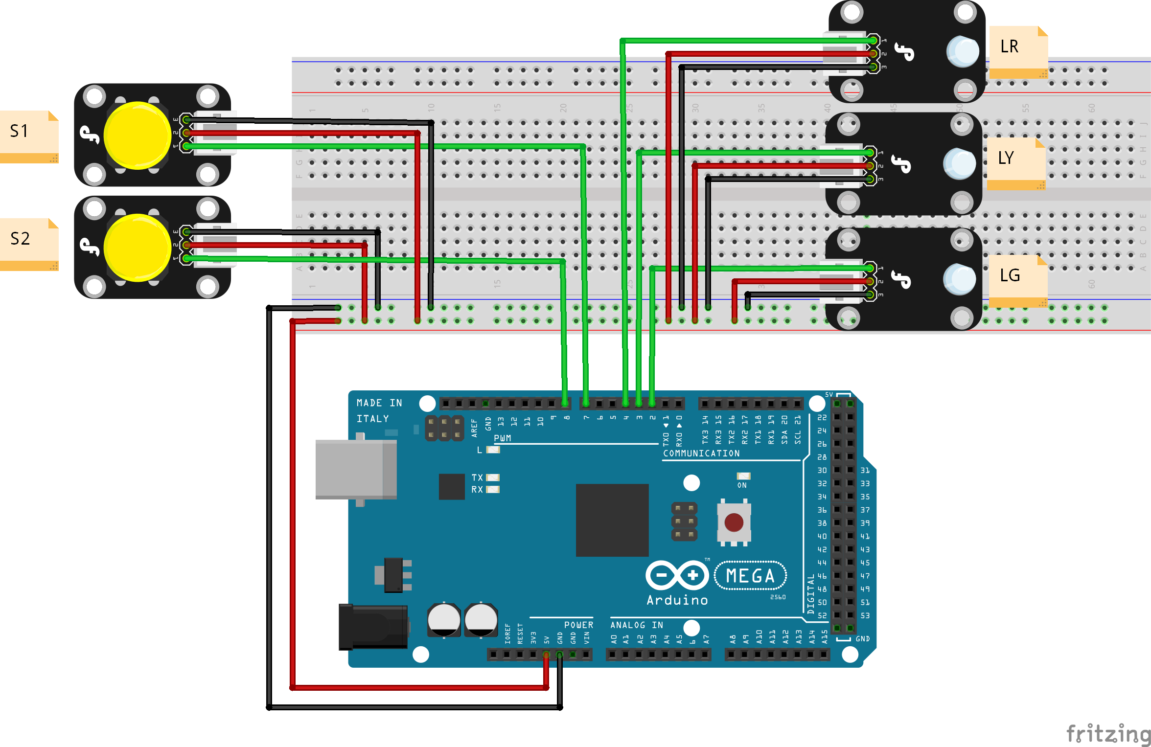 Arduino Mega Traffic Light Circuit Boards My Xxx Hot Girl 2112